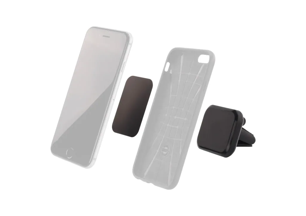 Magnetic smartphone holder for cars