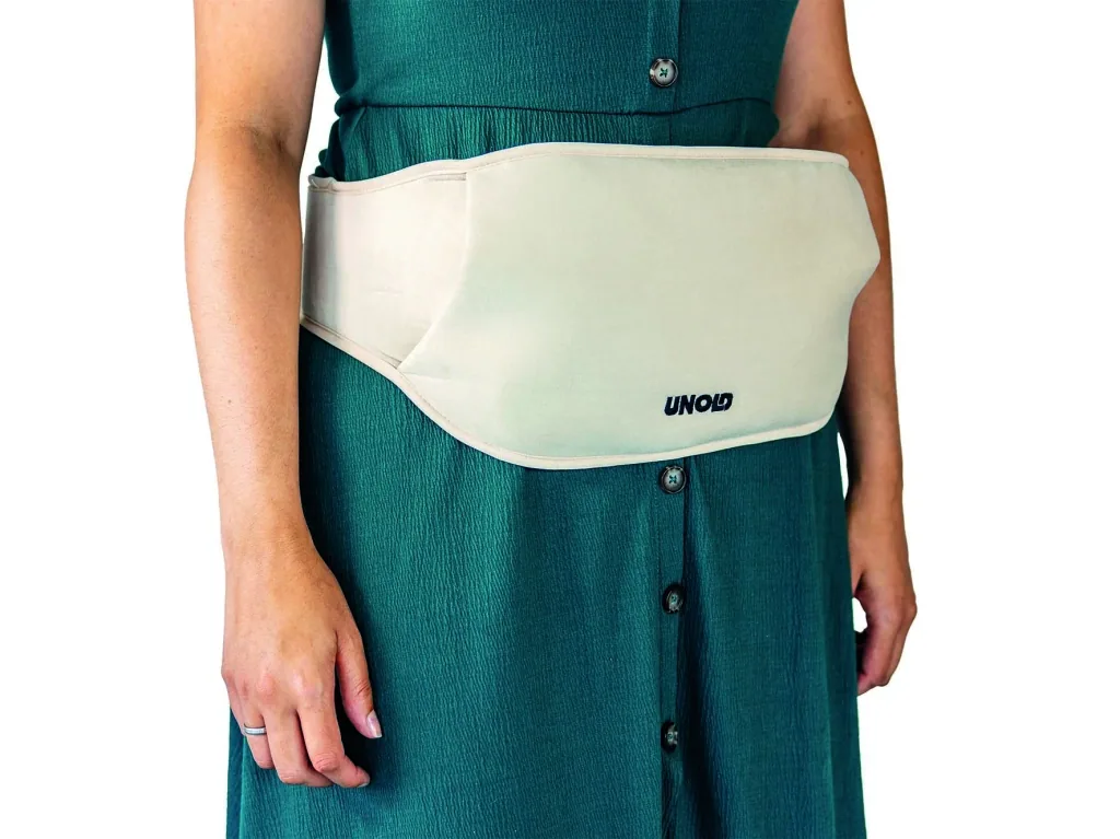 Electric hot water bottle "Wärmi", red