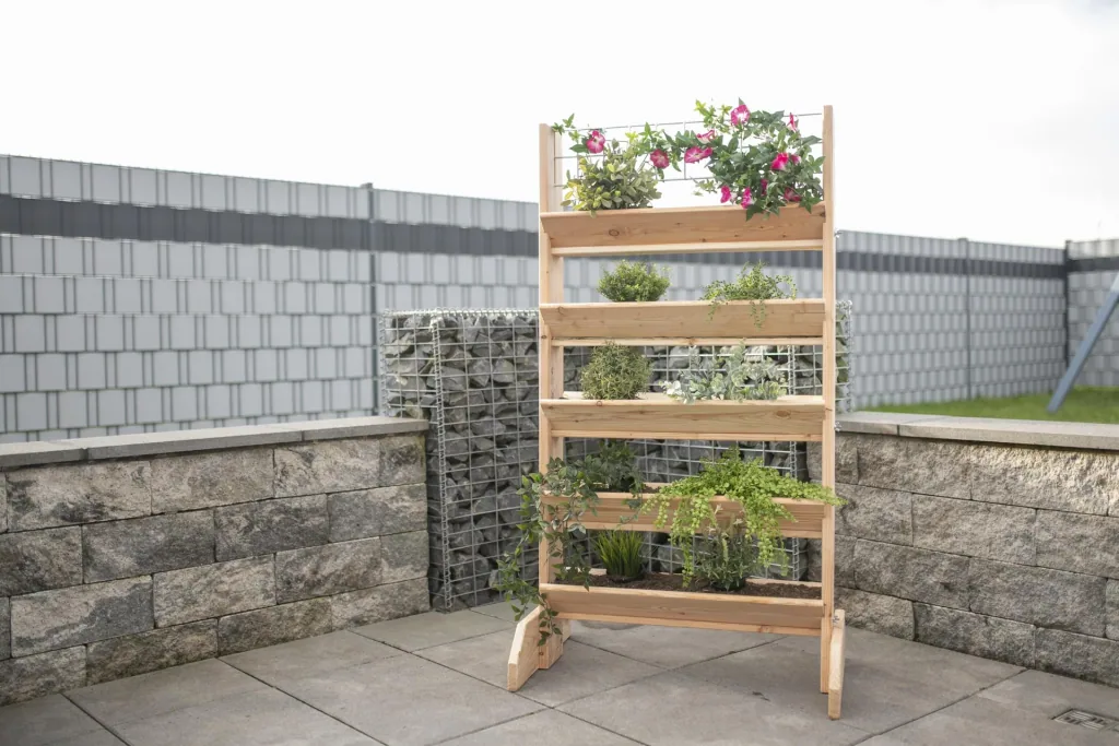 Premium herb rack XL with trellis