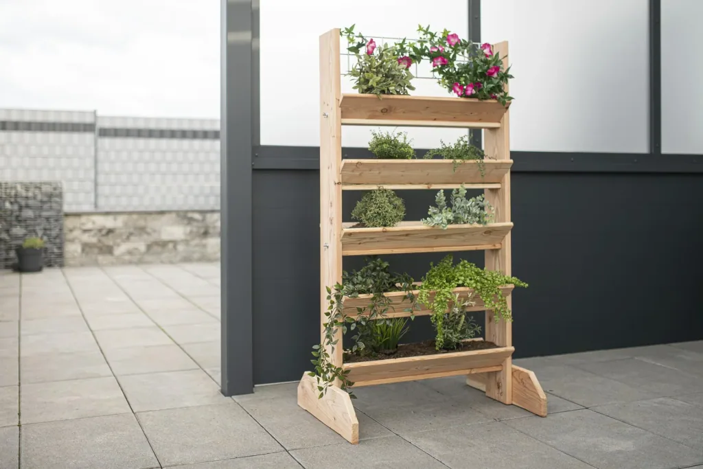 Premium herb rack XL with trellis