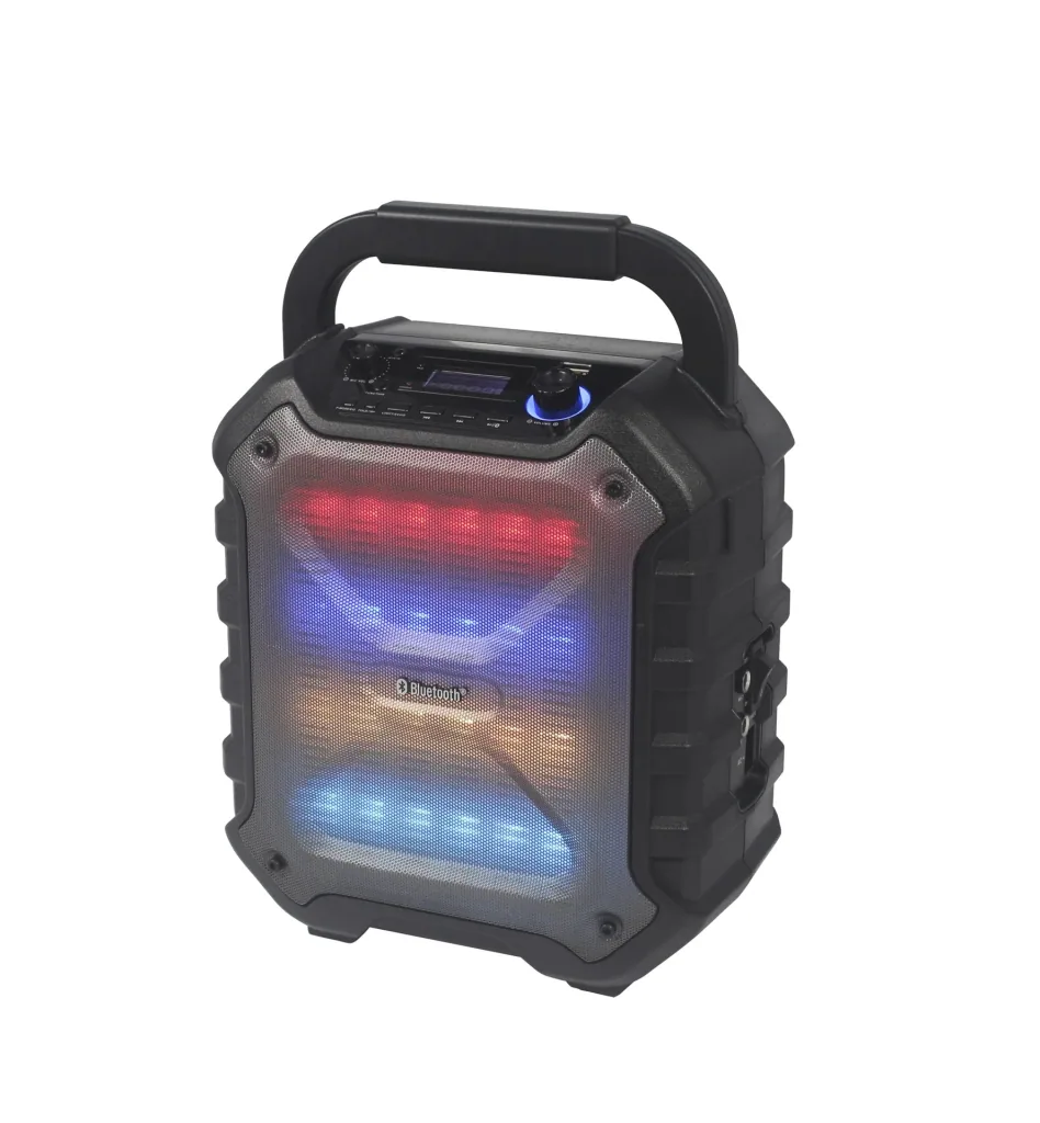 Bluetooth speaker with light show