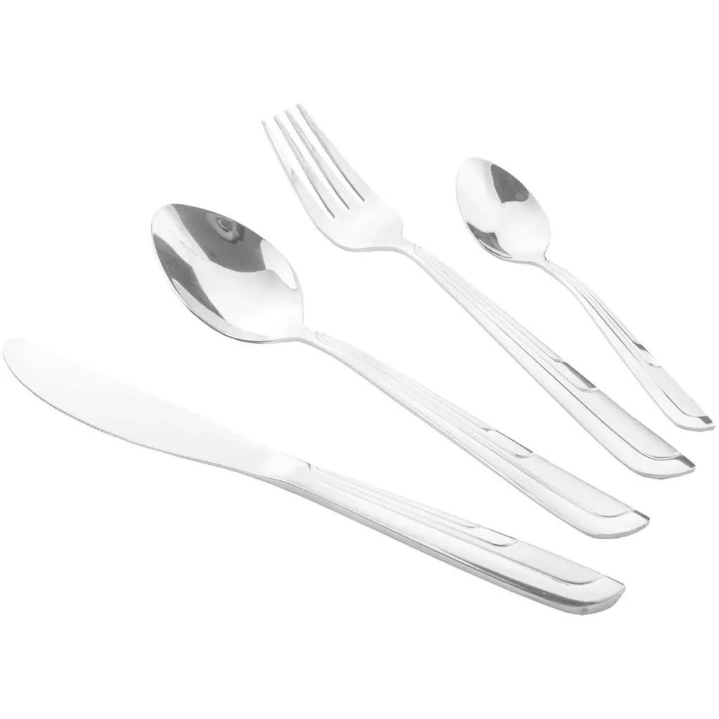 Cheffinger cutlery - 24 pieces - stainless steel