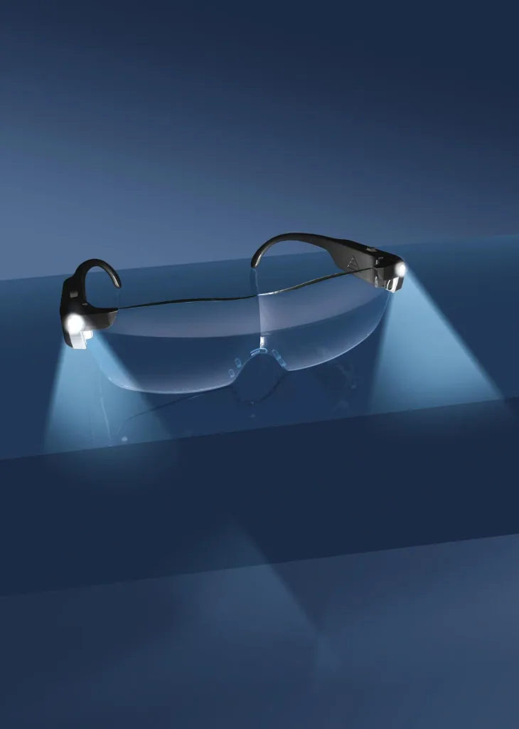 LED magnifying glasses, rechargeable