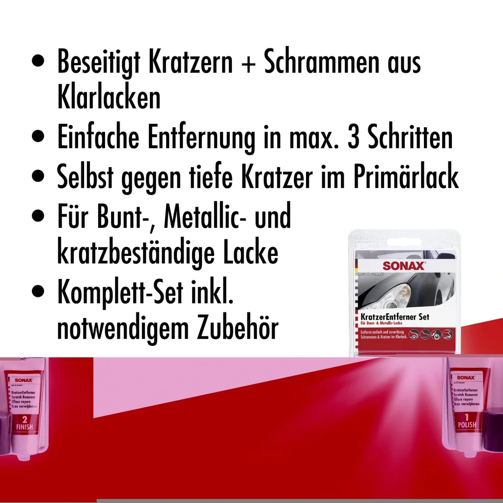 Scratch Remover Set 50 ml