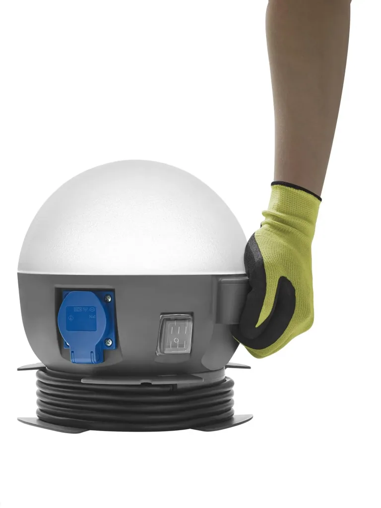 LED work light Future Ball 20W, with socket