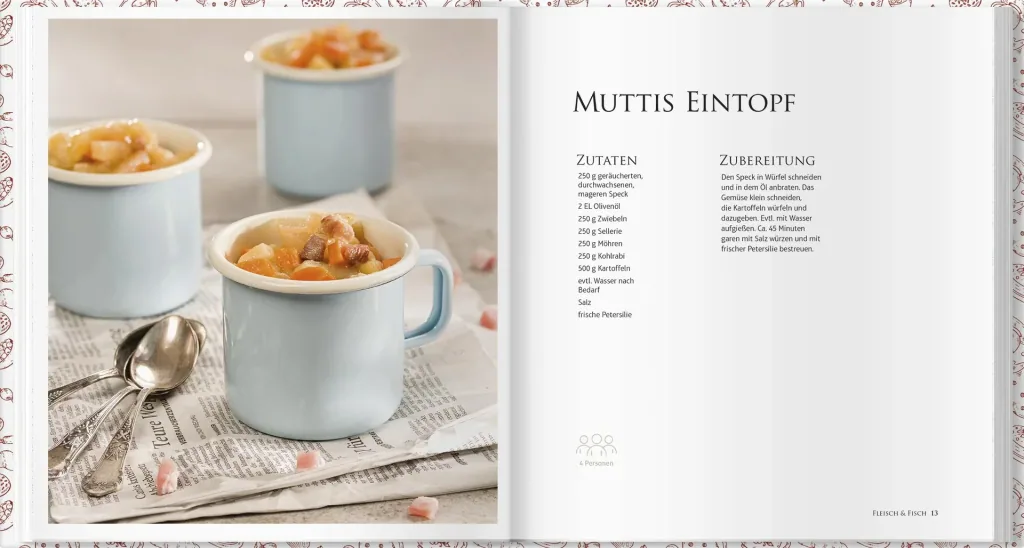 Book: Hearty stews and soups from our country women. Tried-and-tested recipes for guaranteed success.