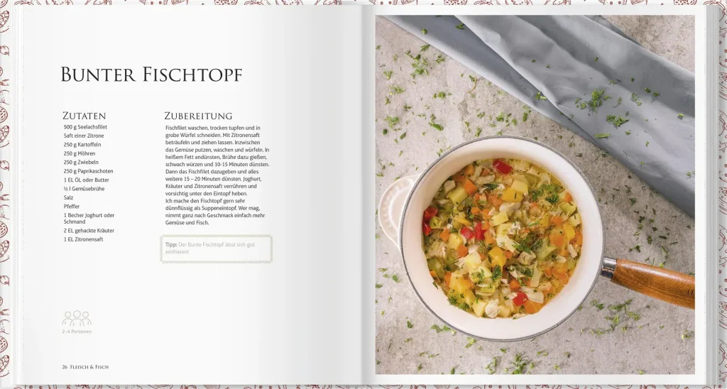 Book: Hearty stews and soups from our country women. Tried-and-tested recipes for guaranteed success.