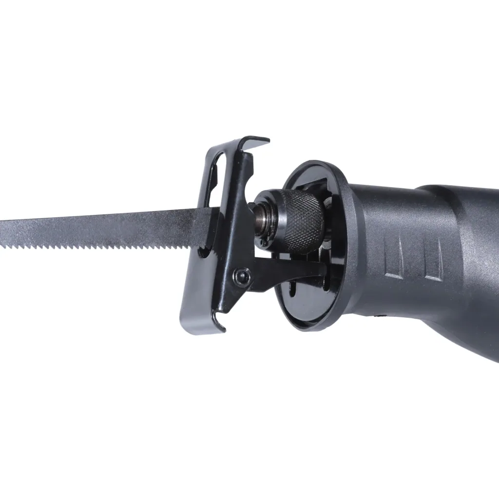 RSM1019 Reciprocating saw 710W - Soft handle - Quick change of grinding wheels - With 2 saw blades for wood (130mm - 11TPI) and