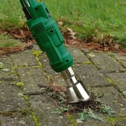 3 in 1 electric weed burner + weed remover + gardening gloves + garden waste bag