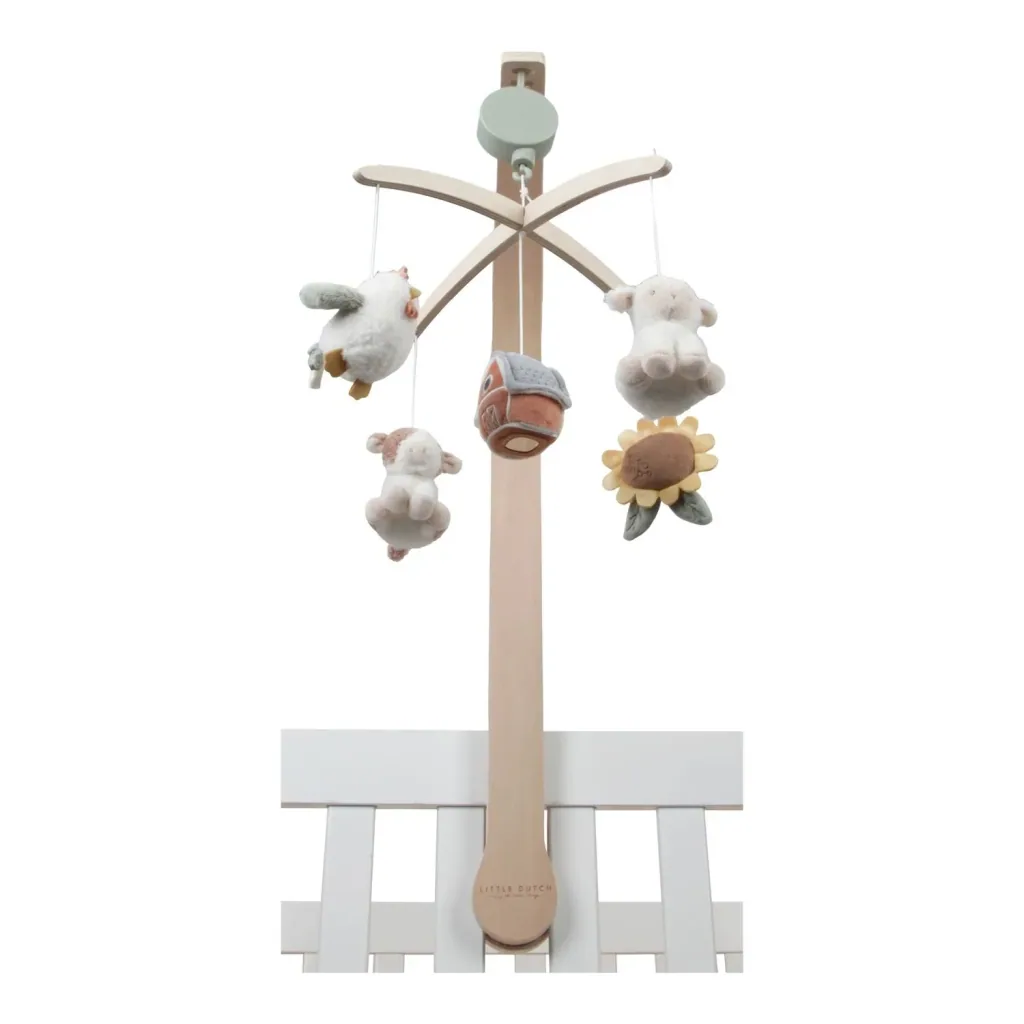 Little Dutch Baby Mobile, wiegmobiel, muziekmobiel, Little Farm