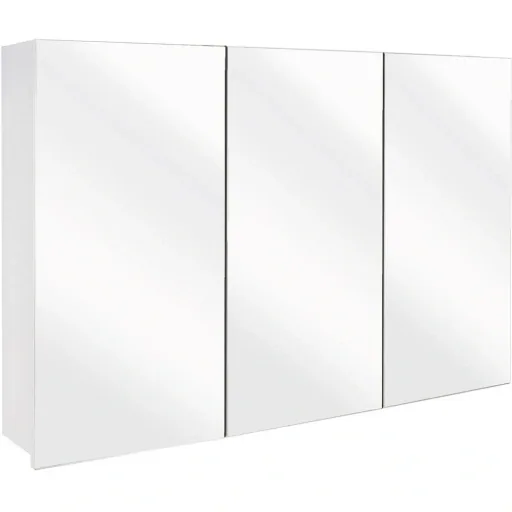 Concept mirror cabinet 100cm white fsc