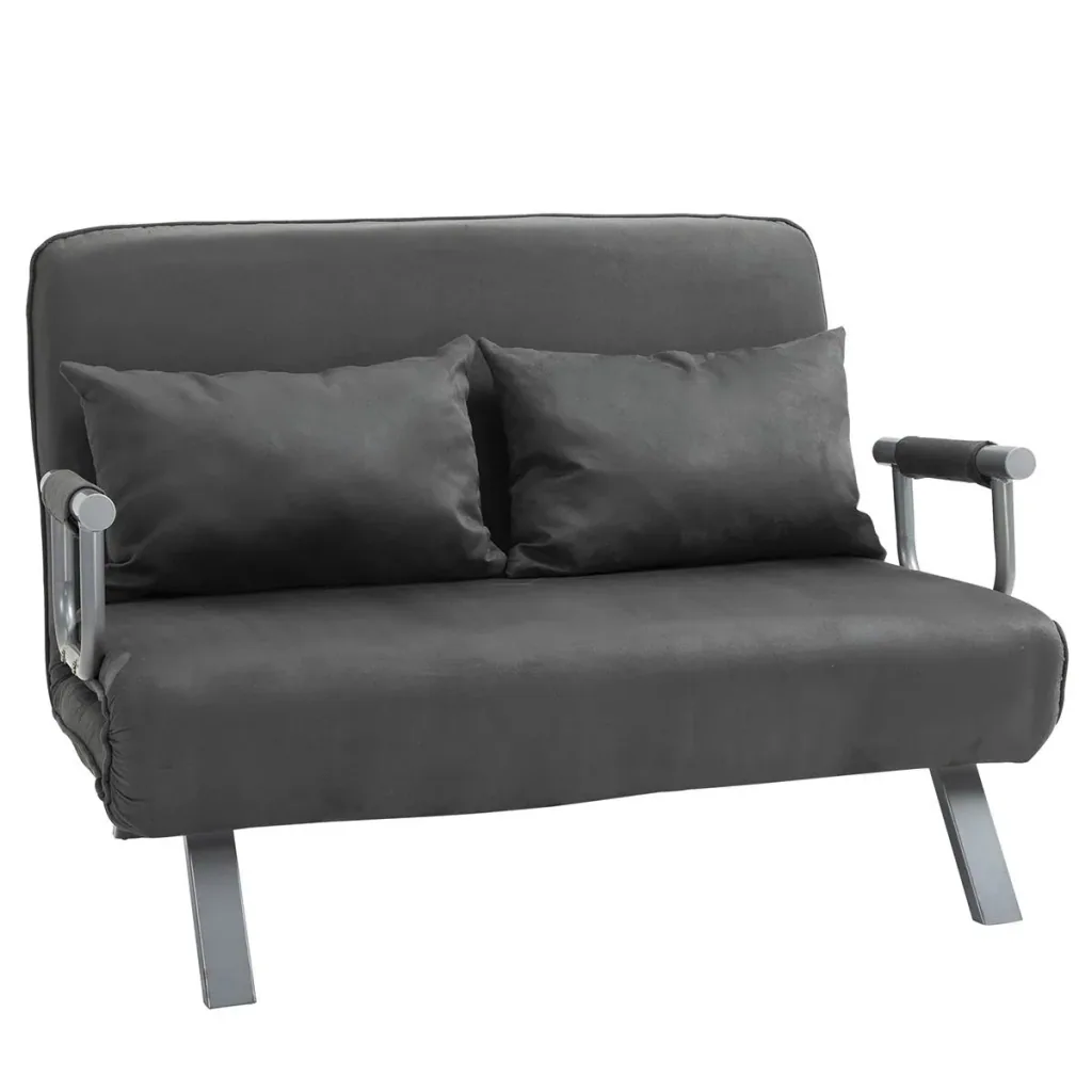 2-seater sofa bed with armrest 3-in-1 sleeping chair guest bed folding mattress folding bed chaise longue multifunction wildle