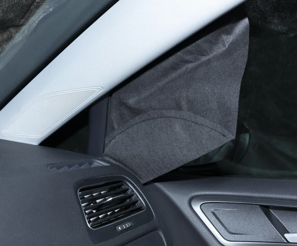 Car window cover - magnetic