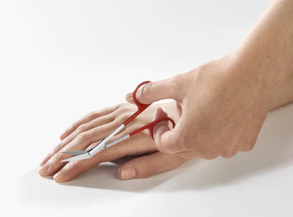 Nail scissors set, 4 pieces