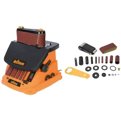 Oscillating cylinder and belt sander - 450W