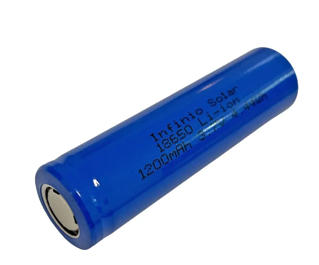 Li-Ion Battery Type 18650 with 1200 mAh