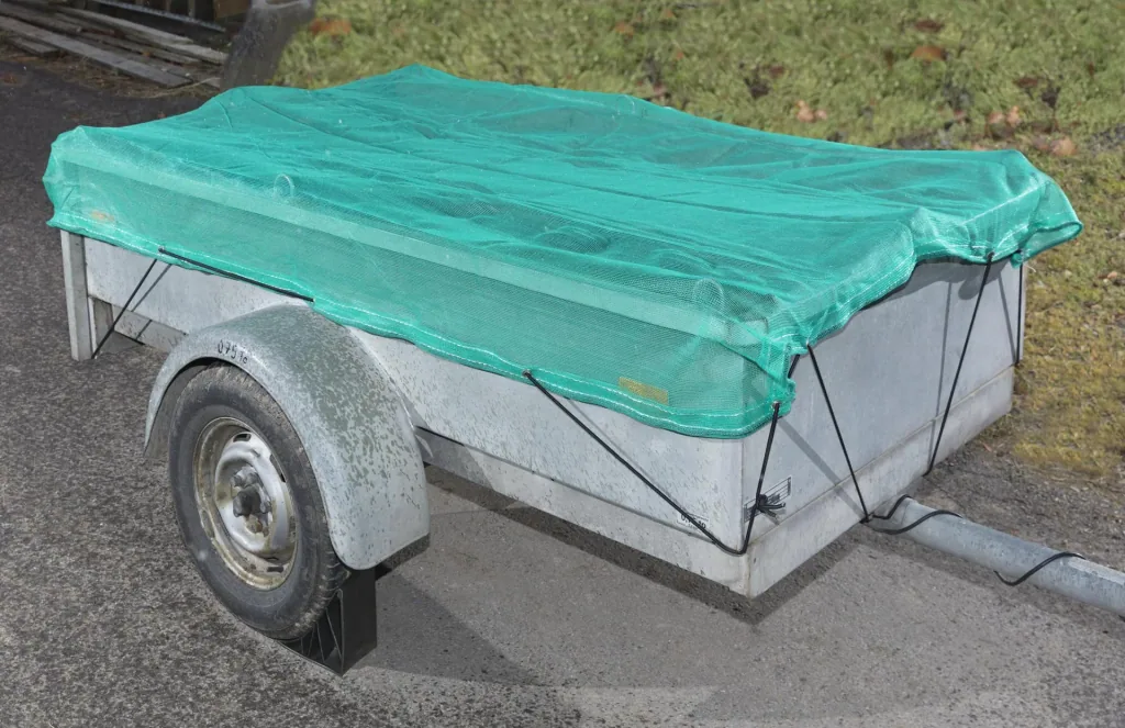 Trailer and leaf net, 2.50 x 1.60 m
