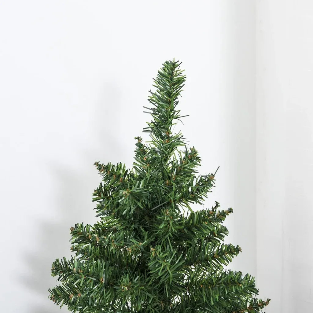 Small artificial fir tree green