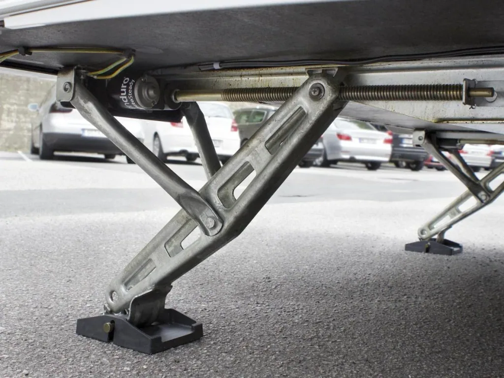autoSteady - Electronic conversion kit for caravan supports