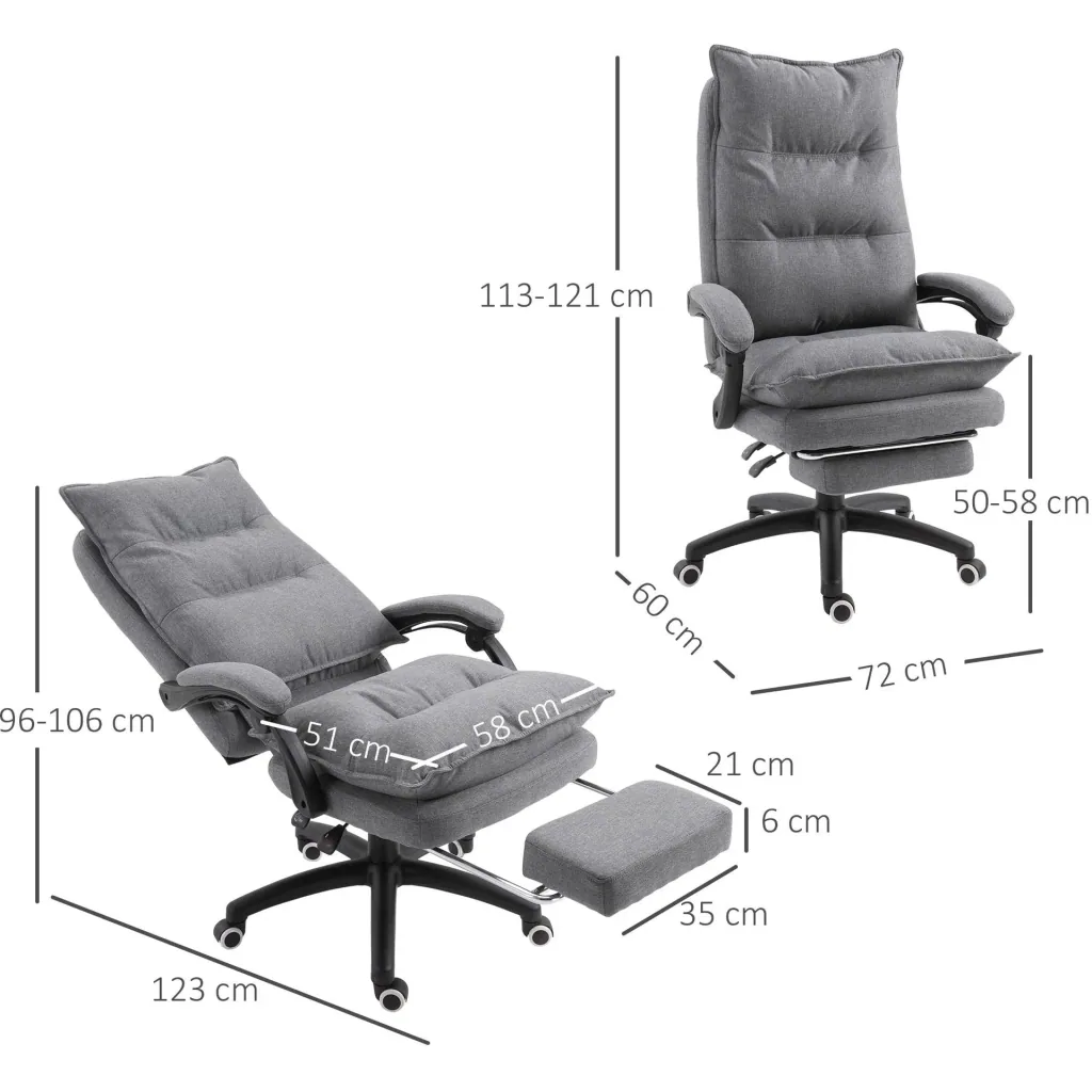 Office chair with massage function