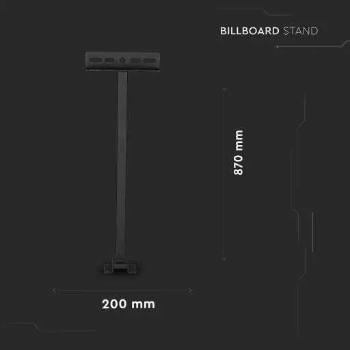 VT-793 Wall mount for construction lamps 87CM"20CM