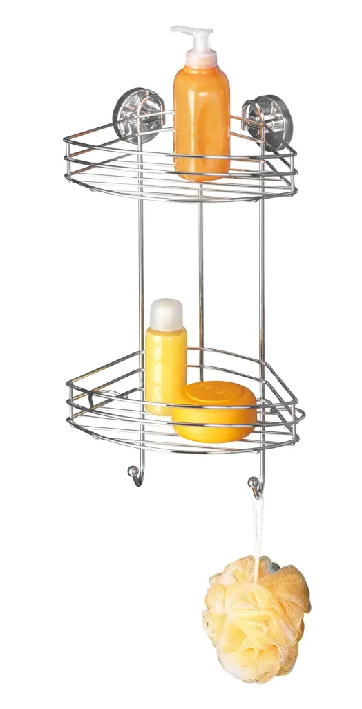 Wall shelf with 2 shelves