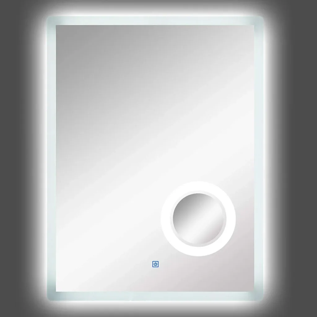 kleankin® LED bathroom mirror lighting 65W 80x60cm