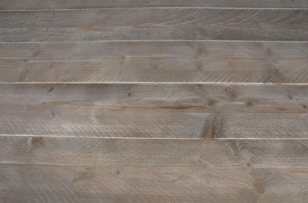 Vancouver scaffolding wood dining table - 180 cm