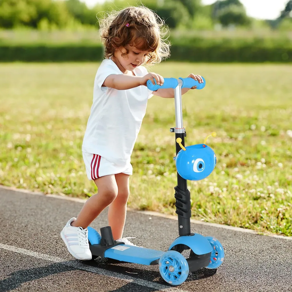 3-in-1 height-adjustable children's scooter