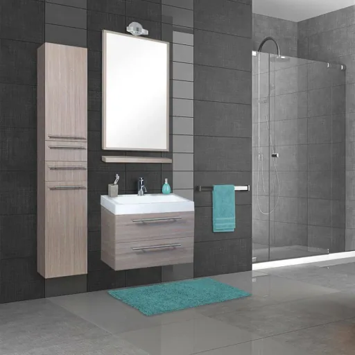 Bathroom furniture Force 58 cm - oak