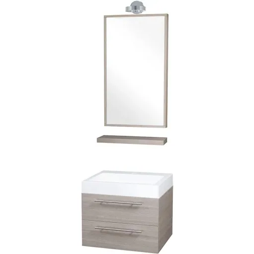 Bathroom furniture Force 58 cm - oak
