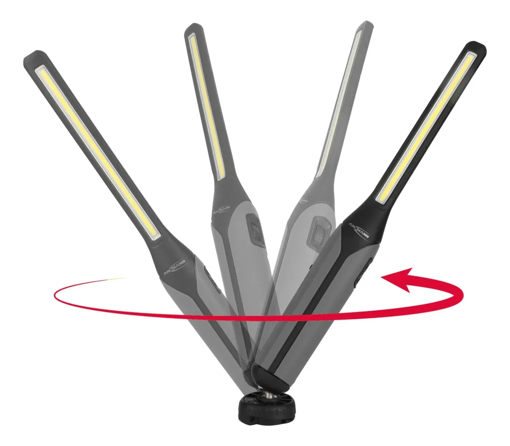 Workshop light with COB-LED technology and LED precision light