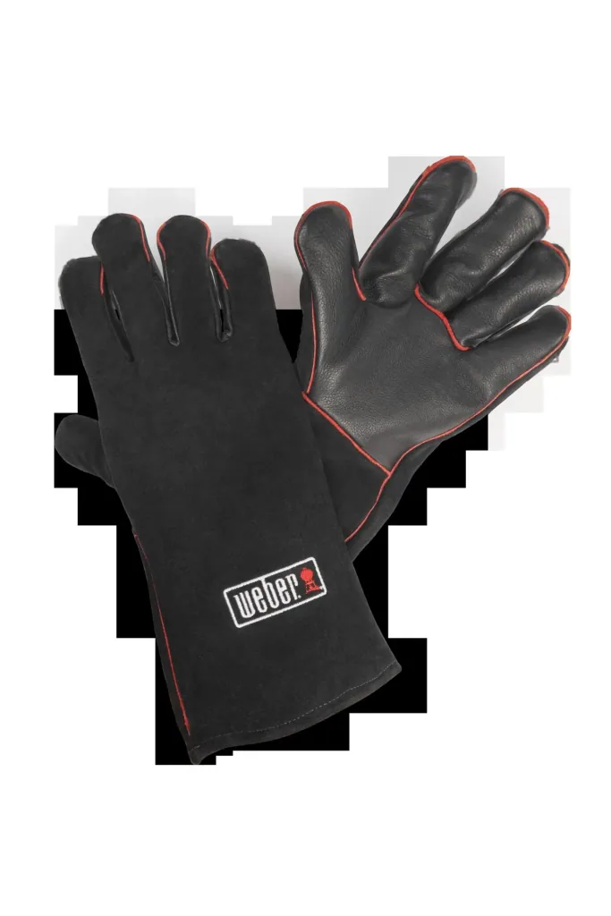 Leather grill glove