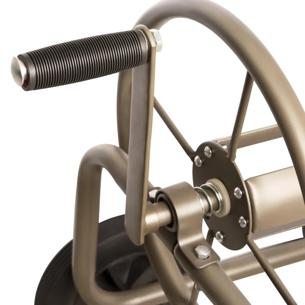 Deluxe hose trolley with cover