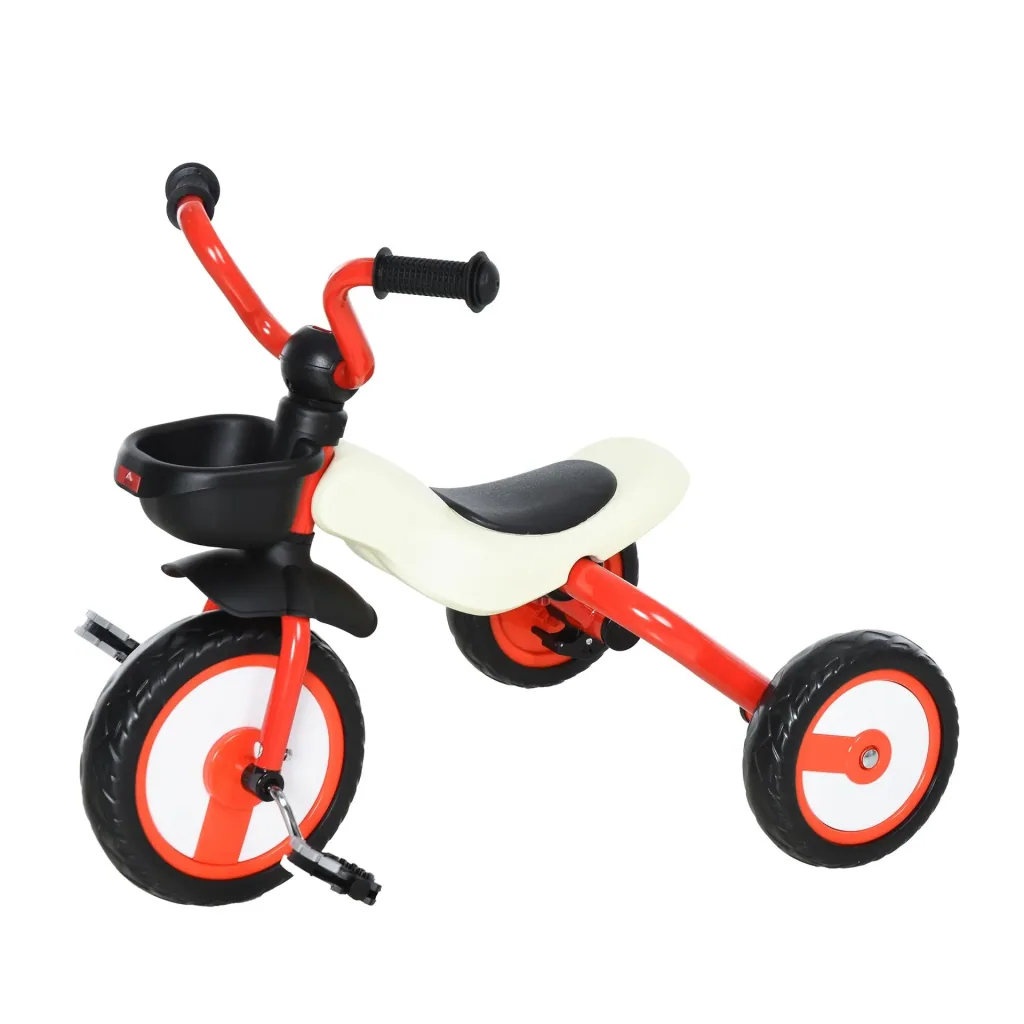 Children's tricycle with basket