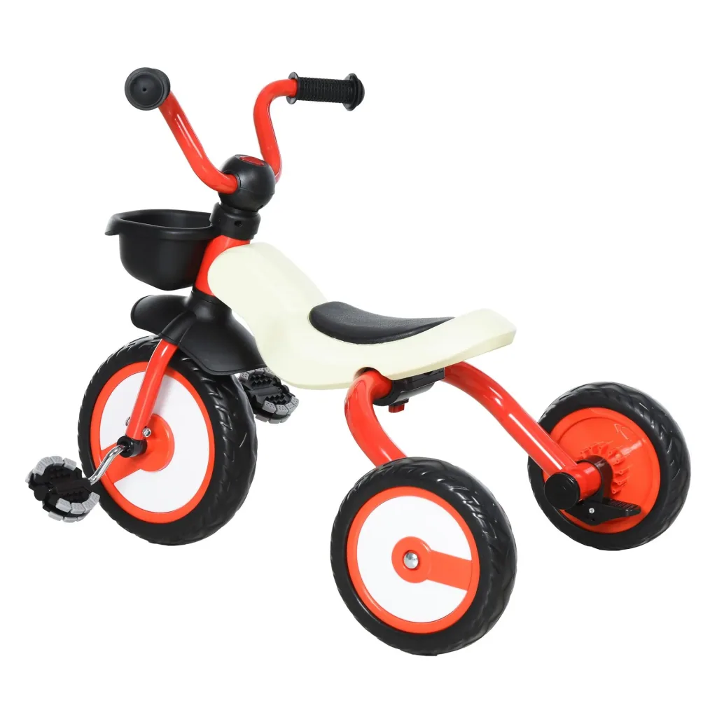 Children's tricycle with basket