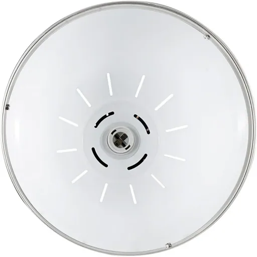 Hanging lamp ceiling lamp industrial vintage E27 40 W metal white ?30 x H35 cm (without bulb)