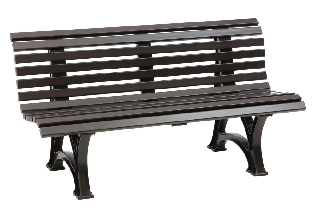 Garden bench Helgoland brown