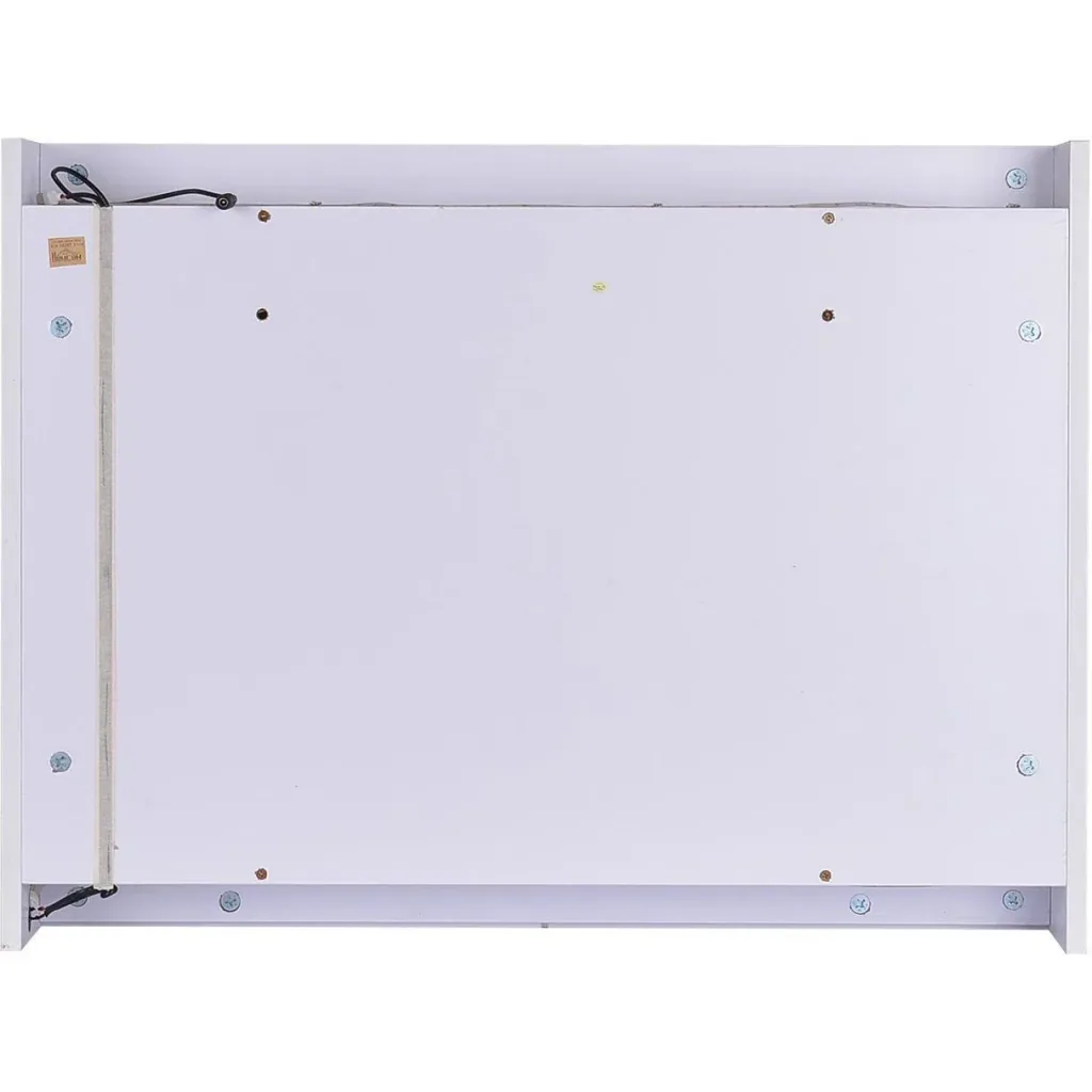 Mirror cabinet with LED light strips