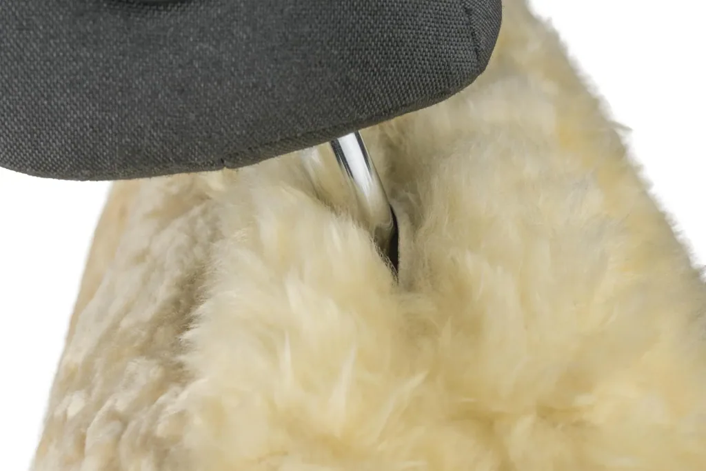 Lambskin seat cover Trish, beige