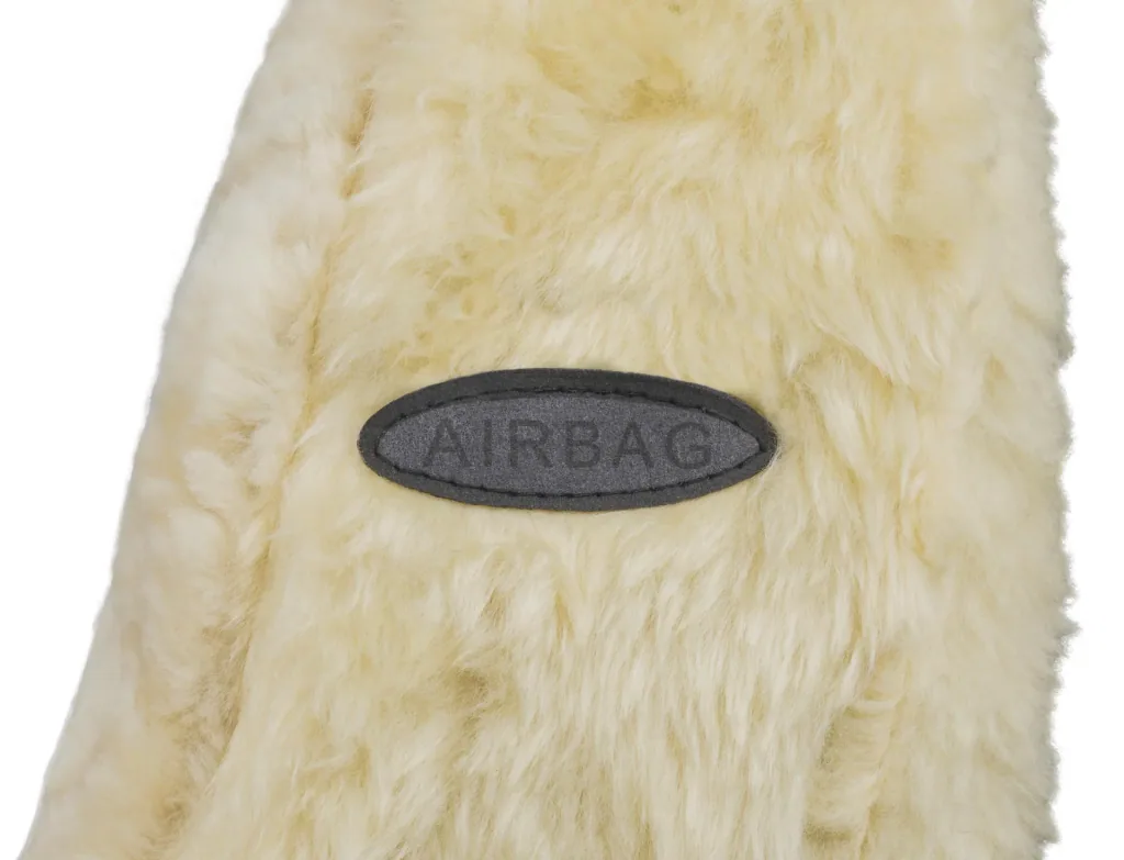 Lambskin seat cover Trish, beige