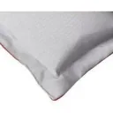 Reversible cushion set of 6 - light grey AND purple - 120x45x5 cm