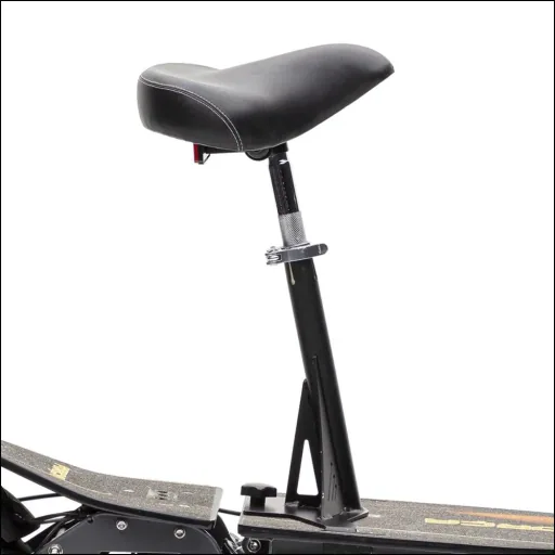 E-scooter "Evoking" Safety Plus 45 km/h including indicators, luggage case and lithium battery, black