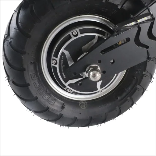E-scooter "Evoking" Safety Plus 45 km/h including indicators, luggage case and lithium battery, black