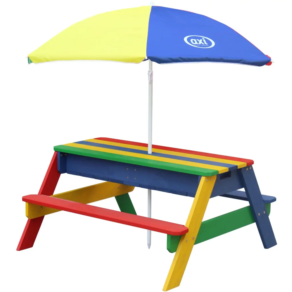 Nick Sand & Water Picnic Table Rainbow