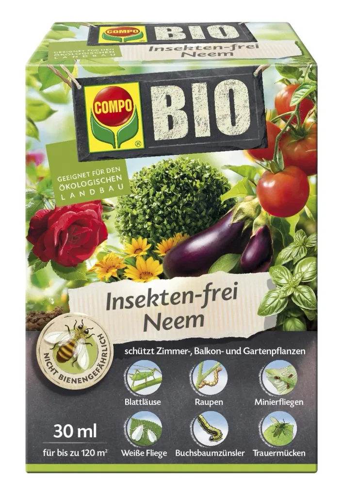 Organic insect-free neem, 30 ml