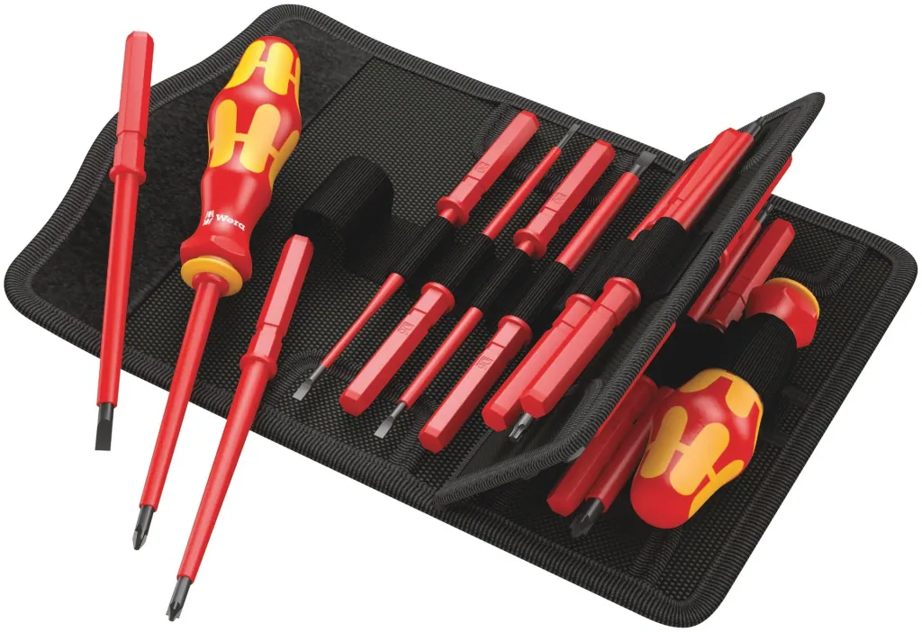 VDE Kraftform Kompakt Universal screwdriver set, 17 pieces