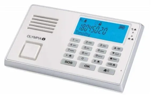 Wireless alarm system set Protect 9066 with emergency call and hands-free function