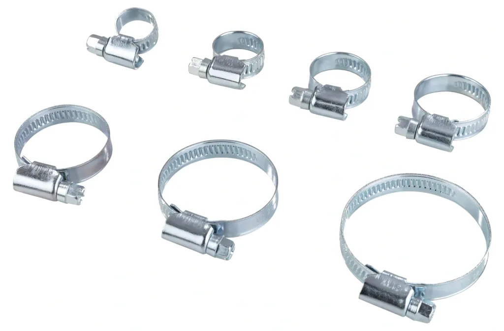 Hose clamp assortment box 100 pieces