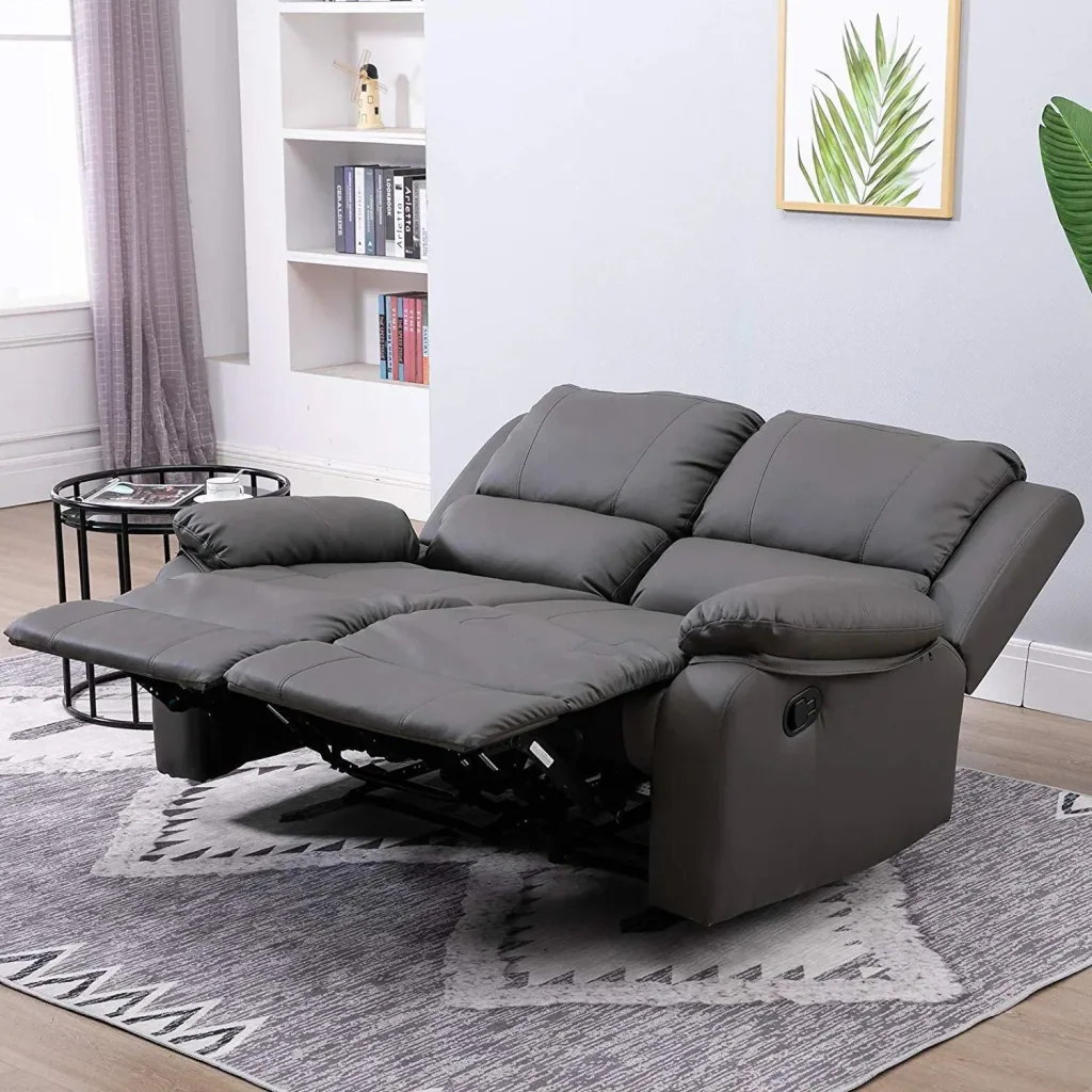 Double sofa with reclining function